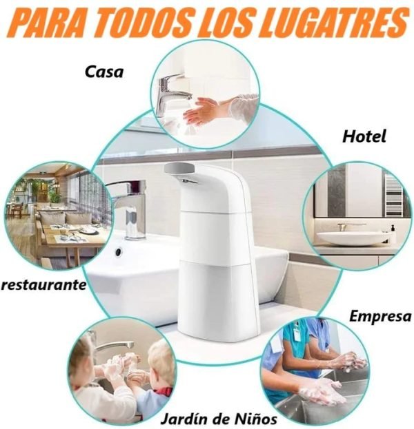 DISPENSADOR DE JABON AUTOMATICO