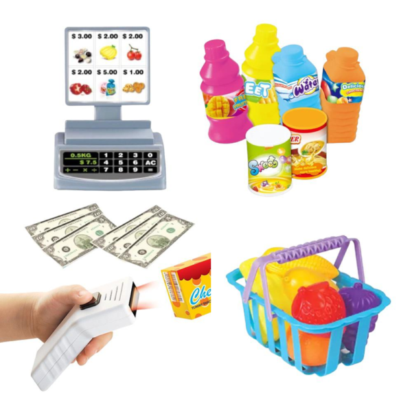 Supermercado Mini Market Juguete 38 Pcs - Imagen 2